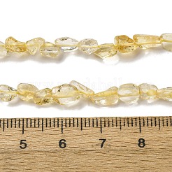 Grade AA Natural Citrine Beads Strands&nbsp;G-I389-A16