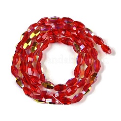Electroplate Glass Beads Strands&nbsp;GLAA-Q101-03A-AB02