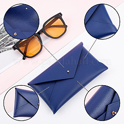 2Pcs 2 Colors PU Imitation Leather Envelope Glasses Bag&nbsp;FIND-GA0002-73