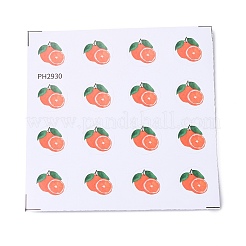 8 Sheets Plastic Waterproof Self-Adhesive Picture Stickers&nbsp;DIY-XCP0003-89