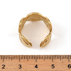 Ocean Brass Cuff Open Rings&nbsp;KK-CBA8D1E-07G