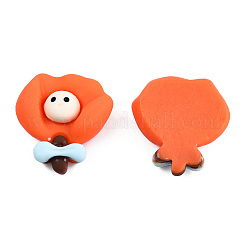 Opaque Resin Cabochons&nbsp;CRES-N022-178