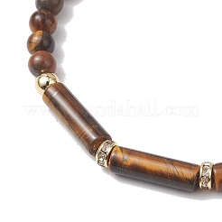 Natural Gemstone Beads Braided Bead Bracelets for Women&nbsp;BJEW-JB13221