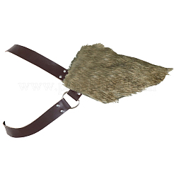 1Pc Medieval Faux Fur Single Shoulder Armor&nbsp;AJEW-CL0004-81