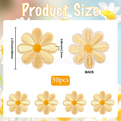 50Pcs Computerized Embroidery Cloth Iron on/Sew on Patches&nbsp;PATC-CY0001-16C