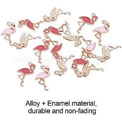 Alloy Enamel Pendants&nbsp;ENAM-PH0001-04LG