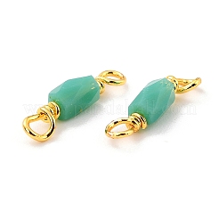 Eco-Friendly Electroplated Glass Links Connectors&nbsp;KK-K260-04G-05-RS