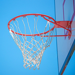 1Pc Polyester Basketball Net&nbsp;AJEW-CN0002-48A