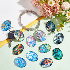 Glass Cabochons&nbsp;GLAA-NB0001-68B