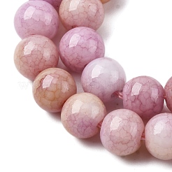 Ombre Effect Dyed Glass Beads Strands&nbsp;X-GLAA-T031-01O-10