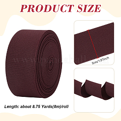 8M Polyester Elastic Wide Band&nbsp;OCOR-WH0105-057D