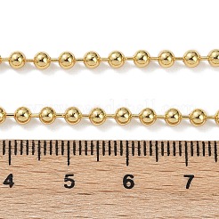 Rack Plating Brass Ball Chain Necklaces for Women&nbsp;X-NJEW-G102-01A-G