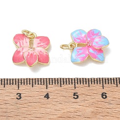 Brass Enamel Pendants&nbsp;KK-CBA3AFC-01G