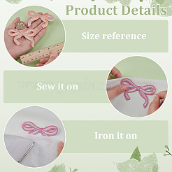16Pcs 8 Colors Polyester Iron on/Sew On Patches&nbsp;PATC-FG0002-79