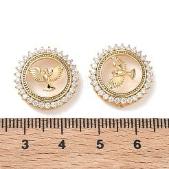 SHEGRACE Brass Clear Cubic Zirconia Pendants&nbsp;XGRQ3K762-565G