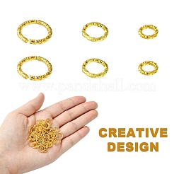 90Pcs 3 Styles Iron Open Jump Rings&nbsp;IFIN-YW0003-45