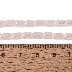 Electroplate Imitation Jade Glass Beads Strands&nbsp;EGLA-Q132-03A-B02