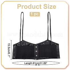 1Pc PU Leather Waist Belt Harness&nbsp;AJEW-WR0002-03B
