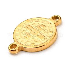 Religion 304 Stainless Steel Connector Charms&nbsp;X-STAS-L270-09G