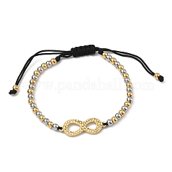 304 Stainless Steel Infinity Link Bracelets&nbsp;BJEW-F534-01GP-02
