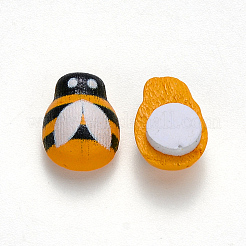 Spray Painted Maple Wood Cabochons&nbsp;X-WOOD-N005-05B-01