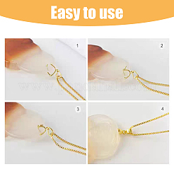 84Pcs 32 Style Alloy Ice Pick Pinch Bails for Pendant Making&nbsp;IFIN-FH0001-74