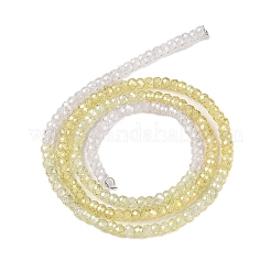 Transparent Gradient Color Cubic Zirconia Strand&nbsp;ZIRC-NH0002-01G