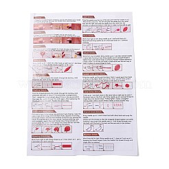 DIY Flower & Cup Pattern Embroidery Starter Kit&nbsp;DIY-C038-06