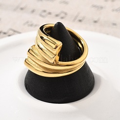 304 Stainless Steel Finger Rings&nbsp;RJEW-Q012-19G