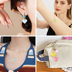 50Pcs Baking Paint Acrylic Pendants&nbsp;OACR-TA0004-83C