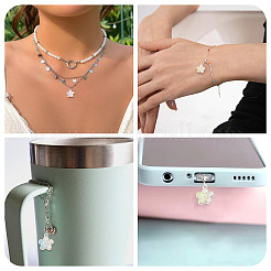 30Pcs 5 Colors Alloy Rhinestone Pendants&nbsp;RB-TA0001-37