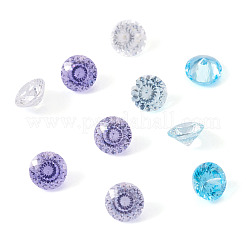 10Pcs 5 Colors Cubic Zirconia Cabochons&nbsp;ZIRC-TA0001-32