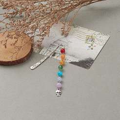 Tibetan Style Alloy Bookmarks for Halloween's Day&nbsp;AJEW-JK00165-03
