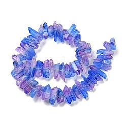 Natural Dyed Quartz Beads Strands&nbsp;G-G791-14F