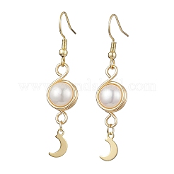 3 Pairs Natural Cultured Freshwater Pearl Dangle Earrings&nbsp;EJEW-JE05738