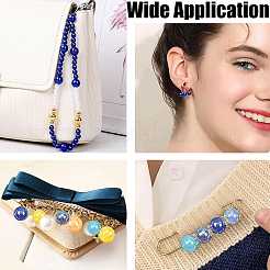 1830Pcs 5 Styles ABS Plastic Imitation Pearl Beads&nbsp;MACR-SP0001-03B
