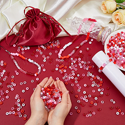 2200Pcs 10 Styles Opaque & Transparent Acrylic Beads&nbsp;MACR-FH0001-31