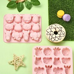 2Pcs Animal Theme Silicone Molds&nbsp;ST-CJ0043-013