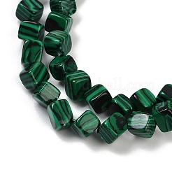 Synthetic Malachite Beads Strands&nbsp;G-A257-A11-01