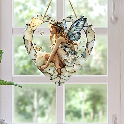 Angel Acrylic Window Hanging Ornaments&nbsp;PW-WGB84D4-01