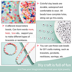 Acrylic Horizontal Hole Letter Beads&nbsp;DIY-PH0003-78