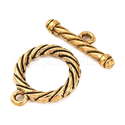 Alloy Toggle Clasps&nbsp;FIND-G098-07AG