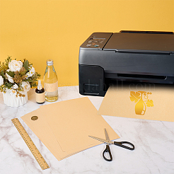 50Pcs Paper Self-Adhesive Stickers&nbsp;AJEW-BC0009-79A
