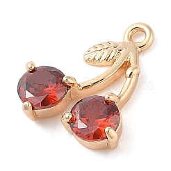 Brass Inlay Glass Pendants&nbsp;KK-S388-14G