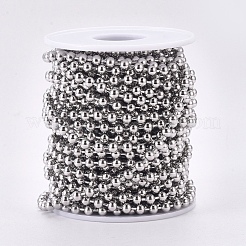 304 Stainless Steel Ball Chains&nbsp;CHS-F009-01E-P