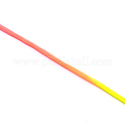 Nylon Satin Rattail Cords&nbsp;OCOR-WH0066-44