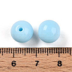 Opaque Solid Color Glass Beads&nbsp;GLAA-N007-10mm-A12