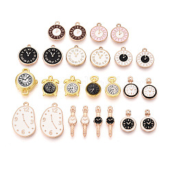 Alloy Enamel Pendants&nbsp;PALLOY-T094-13M-KCG