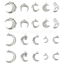 20Pcs 2Bags 304 Stainless Steel Pendants&nbsp;STAS-TA0006-14