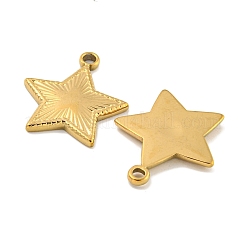 Ion Plating(IP) 304 Stainless Steel Pendants&nbsp;X-STAS-P365-09G